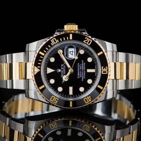 rolex submariner two tones|rolex submariner cheapest price.